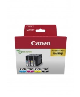 Canon 9290B006 tindikassett 4 tk Originaal Must, Tsüaan, Magenta, Kollane