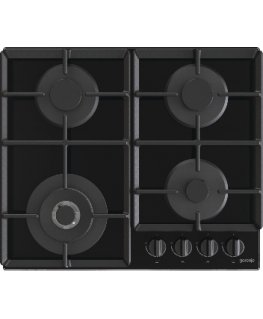 Gorenje GTW641EB keittolevy musta Kiinteä 60 cm Kaasuliesi 4 alue(tta)
