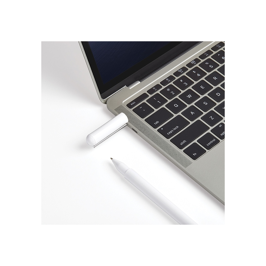 Lexon C-Pen Pen with USB-C 32GB Flash Drive white LS101WG – 5