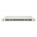 Extralink 48 CORE (24 SC DUPLEX) FIBER OPTIC PATCH PANEL GRAY DUPLEX HOLES - Glasfaser (LWL) - Duple