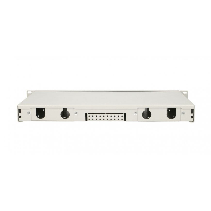 Extralink 48 CORE (24 SC DUPLEX) FIBER OPTIC PATCH PANEL GRAY DUPLEX HOLES - Glasfaser (LWL) - Duple – 2