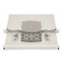 Extralink 48 CORE (24 SC DUPLEX) FIBER OPTIC PATCH PANEL GRAY DUPLEX HOLES - Glasfaser (LWL) - Duple Extralink 48 CORE (24 SC DUPLEX) FIBER OPTIC PATCH PANEL GRAY DUPLEX HOLES - Glasfaser (LWL) - Duple