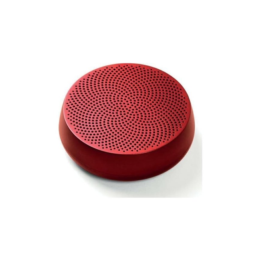 Lexon Mino+ L aluminum Bluetooth speaker, red LA129R