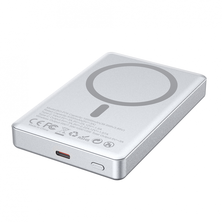 BWOO magnetic power bank P76 PD 20W 10000 mAh with digital displ – 3