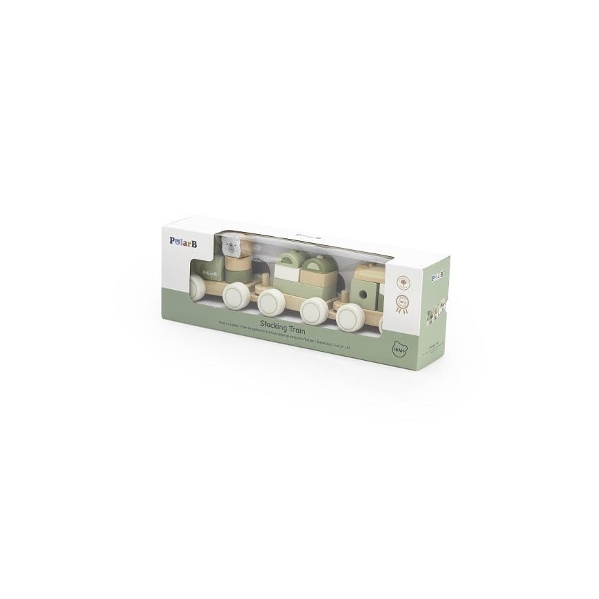 PolarB Stacking Train - Green – 3