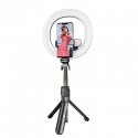 RoGer V14 Universāls Tripod Statnis priekš Selfie ar LED lampu