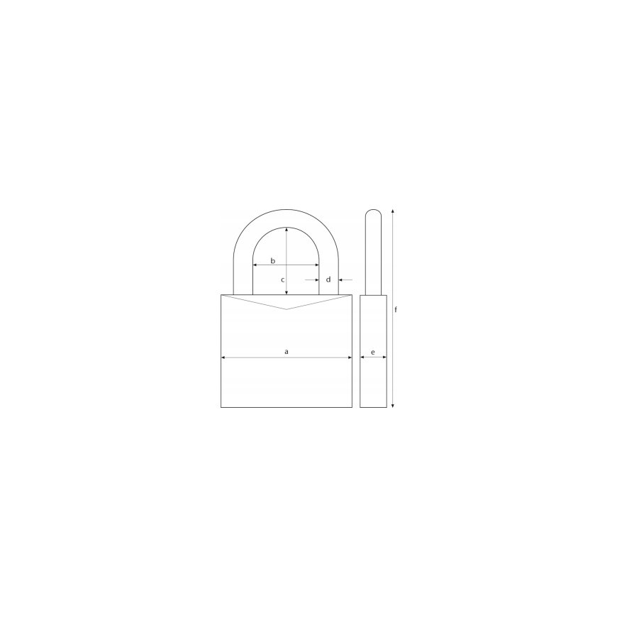 Замок ABUS 64TI/40 Titalium