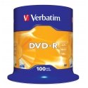 Verbatim DVD-R Matt Silver 4,7 GB 100 tk Verbatim DVD-R Matt Silver 4,7 GB 100 tk