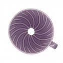 Hario V60-02 keramikas kafijas pilinātājs Violetā Heather