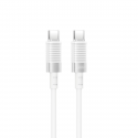 XO cable NB-Q282B PD USB-C - USB-C 1,0m 60W white XO cable NB-Q282B PD USB-C - USB-C 1,0m 60W white