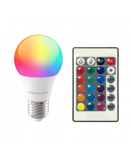 Forever Light LED Bulb RGB E27 A60 8W 850lm 4000K class F