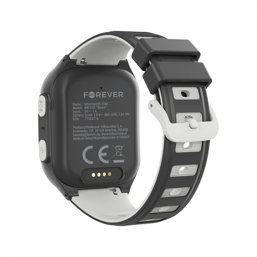 Forever smartwatch GPS WiFi 4G Kids Boost KW-530 Black – 4