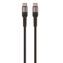 Setty cable USB-C - USB-C 100W 1,0 m KSL-02 black JO Setty cable USB-C - USB-C 100W 1,0 m KSL-02 black JO