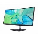 Acer CB343CUR computer monitor 86.4 cm (34") 3440 x 1440 pixels UltraWide Quad HD LED Black, Silver