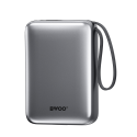 BWOO power bank P73 22.5W 20000 mAh with 2 built-in cables 1 x U