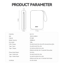 BWOO power bank P73 22.5W 20000 mAh with 2 built-in cables 1 x U