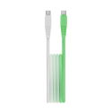 Setty cable USB-C - USB-C 1,5 m 3A KGC-C-1.5320 mint-white gradi Setty cable USB-C - USB-C 1,5 m 3A KGC-C-1.5320 mint-white gradi