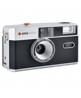 AgfaPhoto 603000 filmiņu kamera Kompaktā filmu kamera 35 mm Melns, Sudrabs