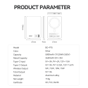 BWOO magnetic power bank P75 PD 20W 5000 mAh with digital displa
