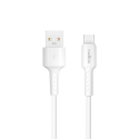 Maxlife MXUC-13 cable USB-A - USB-C 1,0 m 3,0A white Maxlife MXUC-13 cable USB-A - USB-C 1,0 m 3,0A white
