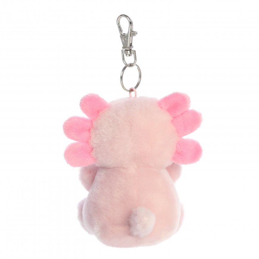 AURORA Palm Pals Keychain - Axolotl, 10 cm – 2