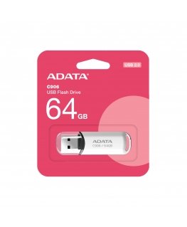 ADATA C906 USB atmintukas 64 GB USB A tipo 2.0 Balta