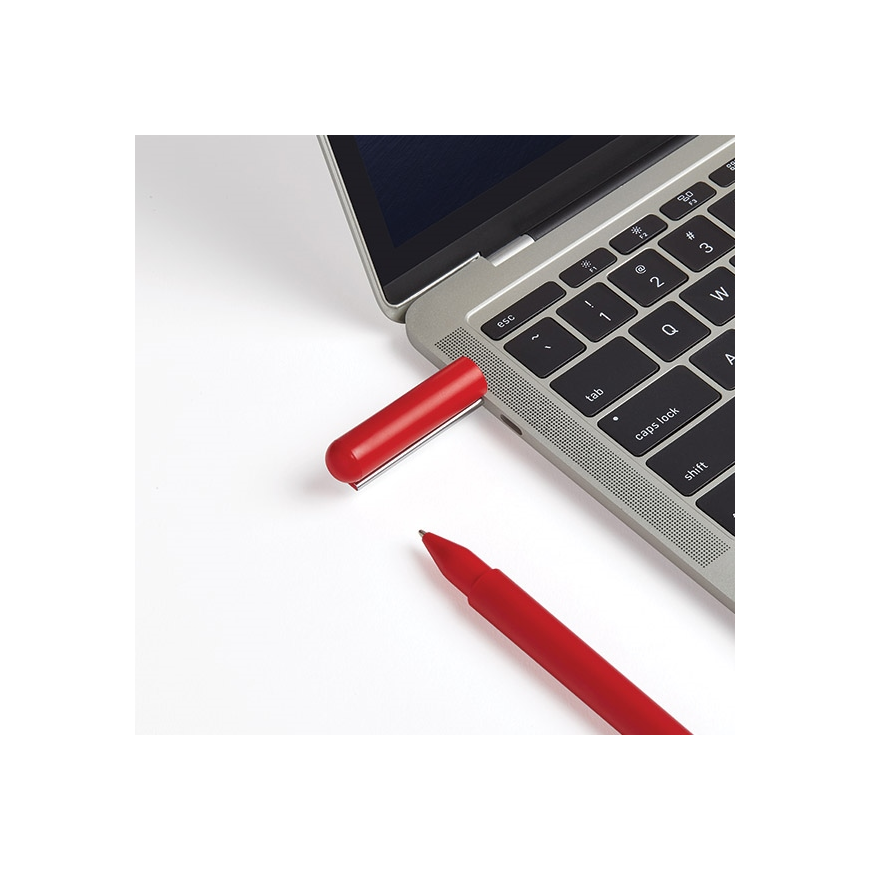Lexon C-Pen Pen with USB-C 32GB Flash Drive dark red LS101DR – 5