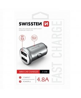 Swissten PDPSW1219 mobile device charger Universal Silver Cigar lighter Auto