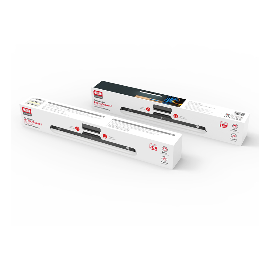 XO LED magnetic lamp YH08A 1200mAh black – 3