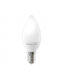 Forever Light LED Bulb E14 C37 2.2W 260lm 6000K class E