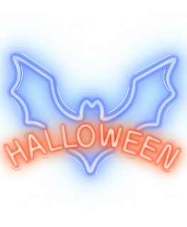 Forever Light Neon PLEXI LED HALLOWEEN blue red NNE17 Световая декоративная фигура