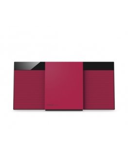 Panasonic SC-HC304 „HiFi“ kompaktinių diskų grotuvas Raudona