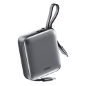 BWOO power bank P74 22.5W 10000 mAh with 2 built-in cables 1 x U BWOO power bank P74 22.5W 10000 mAh with 2 built-in cables 1 x U