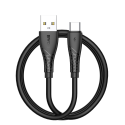 BWOO Cable USB - USB-C 1m 27W 3A Black BO-X318C
