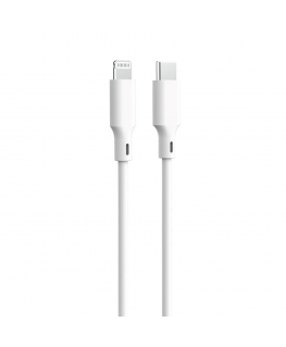 Forever recycling cable USB-C - Lightning 1,5m 3A KR12-CL-00 wh