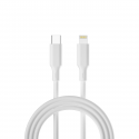 Forever recycling cable USB-C - Lightning 1,5m 3A KR12-CL-00 wh