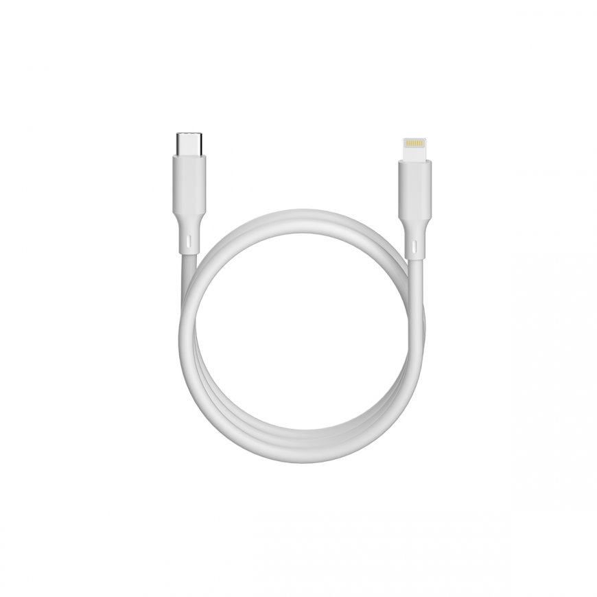 Forever recycling cable USB-C - Lightning 1,5m 3A KR12-CL-00 wh – 3