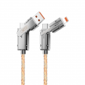 XO cabel NB276 4w1 USB-C - Lightning + USB - USB-C 60W 1,0m szar XO cabel NB276 4w1 USB-C - Lightning + USB - USB-C 60W 1,0m szar