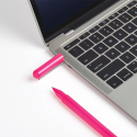 Lexon C-Pen Pen with USB-C 32GB Flash Drive pink LS101PF