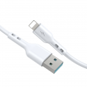 BWOO Cable USB - Lightning 2m 3A white BWOO Cable USB - Lightning 2m 3A white
