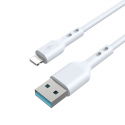 BWOO Cable USB - Lightning 2m 3A white BWOO Cable USB - Lightning 2m 3A white