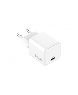 Forever TC-08-20C GaN PD QC charger 1x USB-C 20W white
