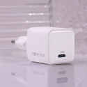 Forever TC-08-20C GaN PD QC charger 1x USB-C 20W white Forever TC-08-20C GaN PD QC charger 1x USB-C 20W white