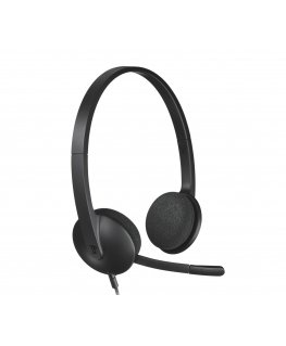 Logitech 981-000475 kuulokkeet ja kuulokemikrofoni Langallinen Pääpanta Toimisto/puhelukeskus USB A-