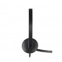 Logitech 981-000475 наушники/гарнитура Проводная Оголовье Офис/колл-центр USB тип-A Черный Logitech 981-000475 наушники/гарнитура Проводная Оголовье Офис/колл-центр USB тип-A Черный