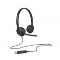 Logitech 981-000475 kuulokkeet ja kuulokemikrofoni Langallinen Pääpanta Toimisto/puhelukeskus USB A- Logitech 981-000475 kuulokkeet ja kuulokemikrofoni Langallinen Pääpanta Toimisto/puhelukeskus USB A-