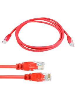 1:1 8P8C Patch cord red 5m