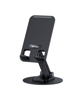 BWOO rotating desktop phone holder ZJ132 black