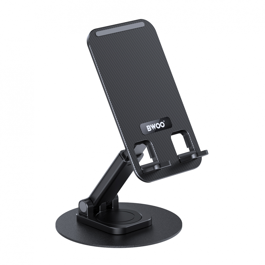 BWOO rotating desktop phone holder ZJ132 black – 2
