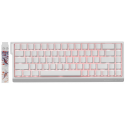Fierce Gaming Gear (FGG) Madlions FGG Madlions MAD68 HE RGB - JAV išdėstymas - Magnetiniai Amber Pro jungikliai - Grynas Baltas 